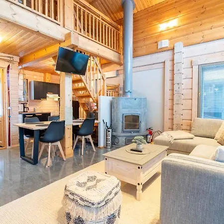 Villa Pohjoistuuli - 5+1 Henkiloelle, Luoteis-Himos Ski-In/Out 56M² + 11M² Jamsa Exterior photo
